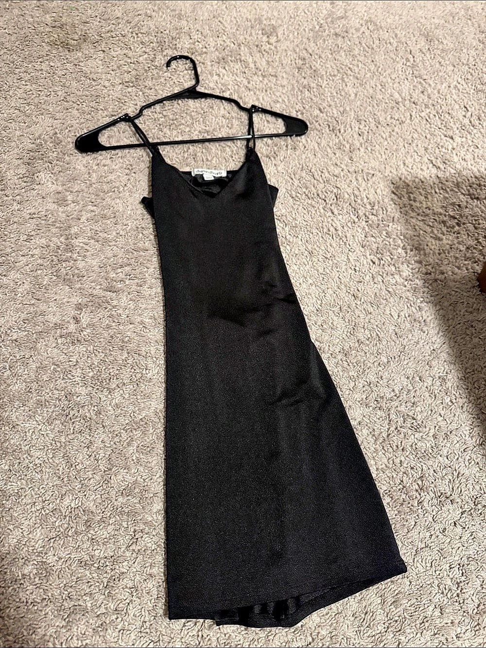 charmedhearts Black Maxi Dress Size XS Like New